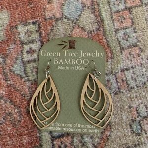 Bamboo earrings